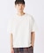 スラブ天竺 1ボタン ヘンリーネック Tシャツ