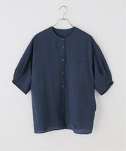 タックハーフスリーブシャツ