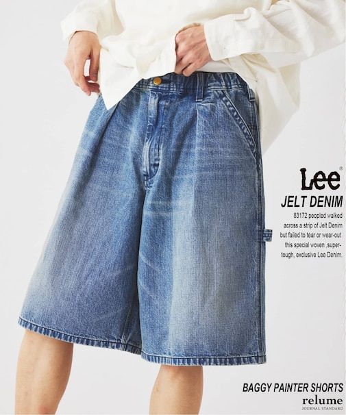 Lee / リー 別注 バギー ペインター デニムショーツ
