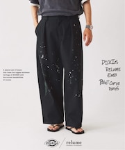 Dickies / ディッキーズ 別注 スプラッシュ 刺繍 カーブ ワークパンツ