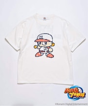 パワプロくん 別注 ”PLAY BASEBALL” プリントTシャツ