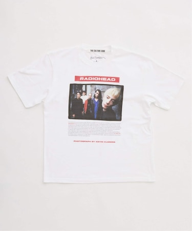 《追加》【THE CULTURE CODE】レディオヘッド by Kevin Cummins フォトTシャツ
