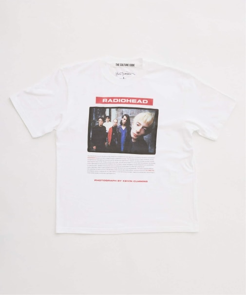 《追加》【THE CULTURE CODE】レディオヘッド by Kevin Cummins フォトTシャツ