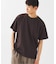 【接触冷感】ダブルフェイス バックメッシュ Tシャツ