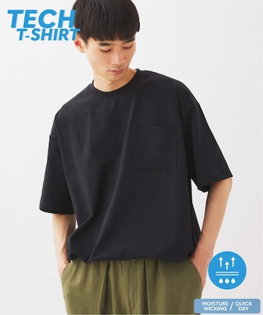 ＜吸水速乾＞Ever-Dri(TM) ドライタッチ スピンドル Tシャツ