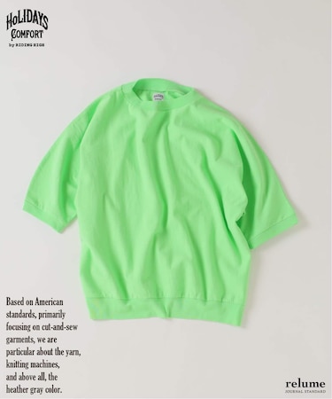 RIDING HIGH / ライディングハイ インレー 半袖スウェット Tシャツ
