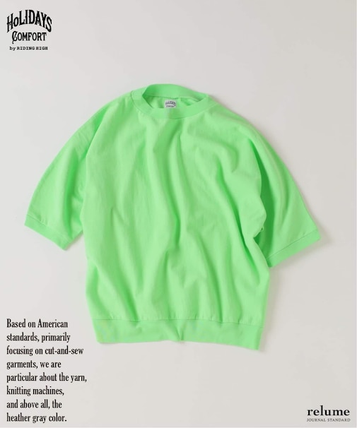 RIDING HIGH / ライディングハイ インレー 半袖スウェット Tシャツ