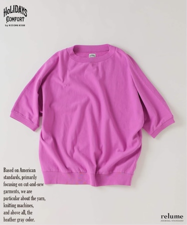 RIDING HIGH / ライディングハイ インレー 半袖スウェット Tシャツ