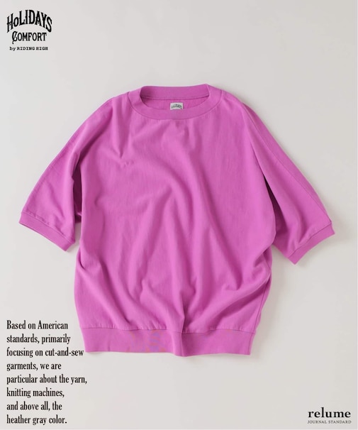 RIDING HIGH / ライディングハイ インレー 半袖スウェット Tシャツ