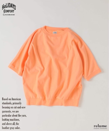 RIDING HIGH / ライディングハイ インレー 半袖スウェット Tシャツ