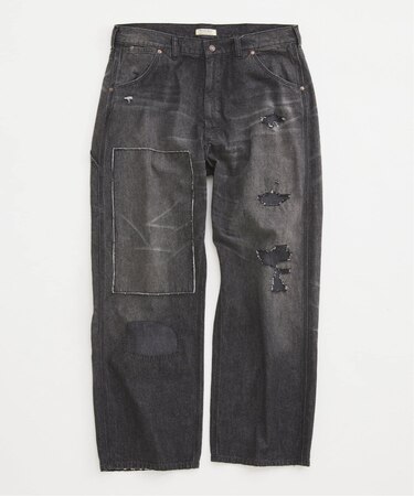 ＜Relume Jeans＞リメイク ライトオンス デニムペインターパンツ