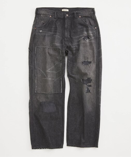 ＜Relume Jeans＞リメイク ライトオンス デニムペインターパンツ