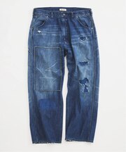 ＜Relume Jeans＞リメイク ライトオンス デニムペインターパンツ