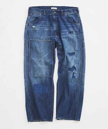 ＜Relume Jeans＞リメイク ライトオンス デニムペインターパンツ