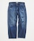 ＜Relume Jeans＞リメイク ライトオンス デニムペインターパンツ
