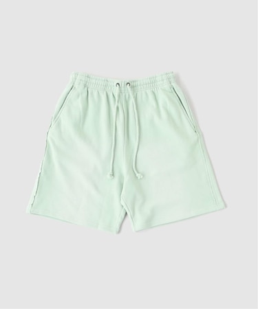 ラフカット フェード加工 スウェット ショーツ