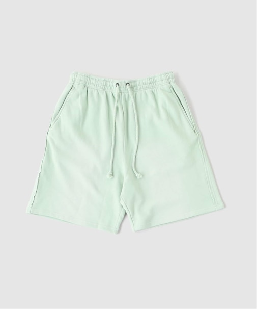 ラフカット フェード加工 スウェット ショーツ