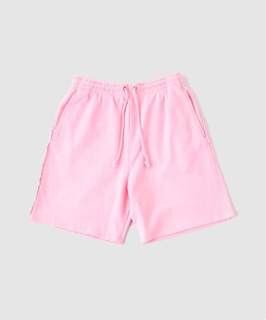 ラフカット フェード加工 スウェット ショーツ
