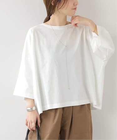 コットンシルケットバイオショートTEE