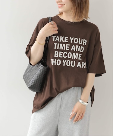 メッセージロゴTシャツ