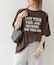 メッセージロゴTシャツ