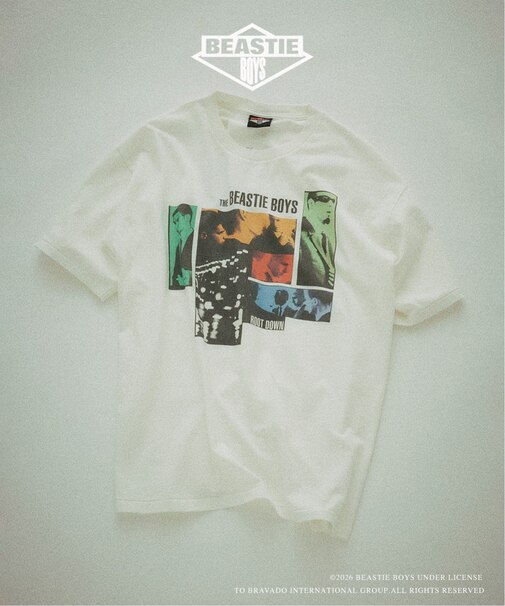 BEASTIE BOYS / ビースティ・ボーイズ 別注 ヴィンテージ加工 プリントTシャツ