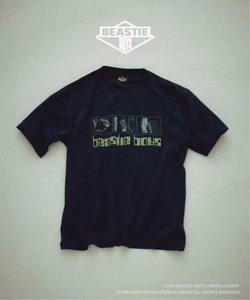 BEASTIE BOYS / ビースティ・ボーイズ 別注 ヴィンテージ加工 プリントTシャツ