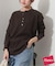 【Hanes×relume】別注Newワッフルヘンリーネックプルオーバー