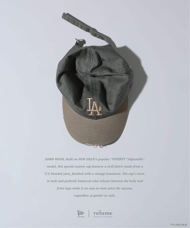 《追加》NEW ERA / ニューエラ 別注 9THIRTY(TM) ハードウォッシュ Dodgers