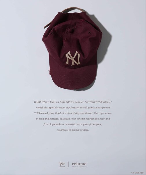 《追加》NEW ERA / ニューエラ 別注 9TWENTY(TM) ハードウォッシュ Yankees