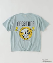 PEANUTS / ピーナッツ 別注 サッカー プリントTシャツ