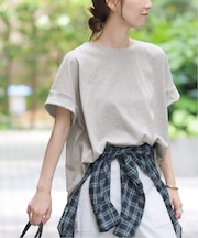 《追加3》オーガニックコットン汗染み防止2WAY TEE