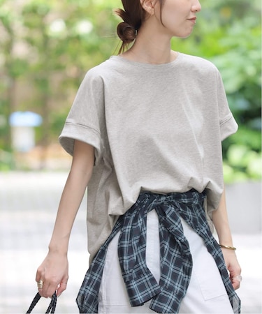 《追加3》オーガニックコットン汗染み防止2WAY TEE