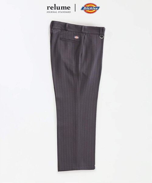 完売品‼️relume別注 ディッキーズ ピンタック ワイドスラックス M 黒 Dickies / ディッキーズ 別注 ピンタック ワイドスラックス