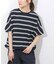《追加3》フレンチスリーブボーダーTシャツ