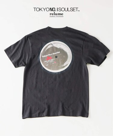 【TOKYO No.1 SOUL SET × relume】別注 “Jr.” プリント Tシャツ