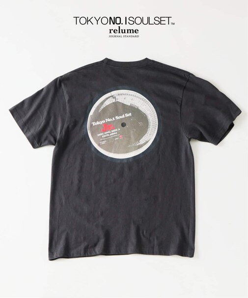 【TOKYO No.1 SOUL SET × relume】別注 “Jr.” プリント Tシャツ