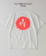 【TOKYO No.1 SOUL SET × relume】別注 “9 9/9” プリント Tシャツ