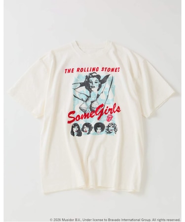 ローリングストーンズ 別注 ヴィンテージ加工 プリントTシャツ