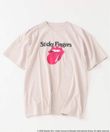 ローリングストーンズ 別注 ヴィンテージ加工 プリントTシャツ