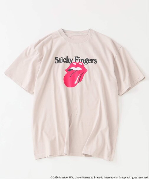 ローリングストーンズ 別注 ヴィンテージ加工 プリントTシャツ