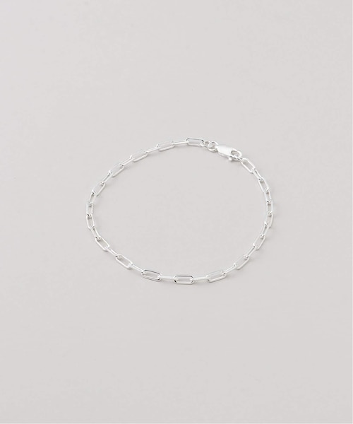 ジャーナルスタンダード シルバーブレスレット Artisav/アルティサヴ】silver rectangular chain bracele