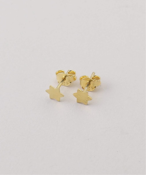 【Artisav/アルティサヴ】 silver GP star small earring：ピアス
