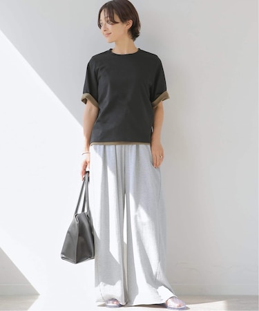 コットンカバーリングシアーTシャツ