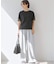 コットンカバーリングシアーTシャツ