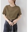 コットンカバーリングシアーTシャツ