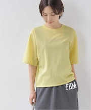 コットンカバーリングシアーTシャツ