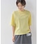 コットンカバーリングシアーTシャツ