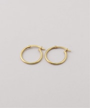 【Artisav/アルティサヴ】 silver GP hoop earring:ピアス