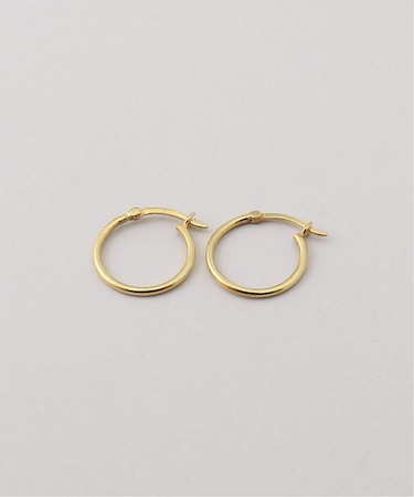 【Artisav/アルティサヴ】 silver GP hoop earring:ピアス